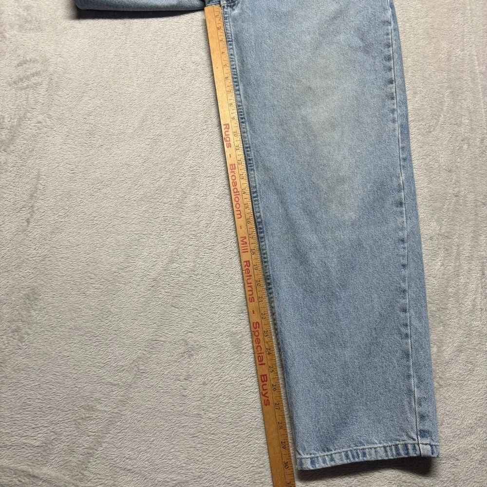 Vintage 90's Tommy Hilfiger Jeans Mens 34x32 Fits 31x30 Denim Big Flag‎ Patch
